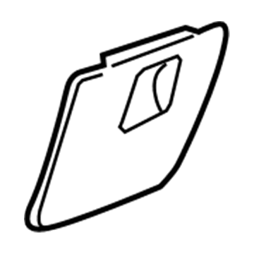 GM 89044338 Door, Gray