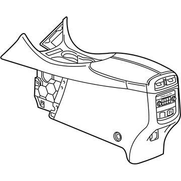 Buick Envision Center Console - 84340949