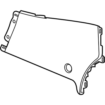 GM 23210066 Rear Panel, Driver Side