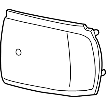 GMC Bumper Reflector - 5977972