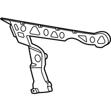 GM 84772479 Side Retainer, Rear Driver Side