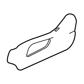 GM 84172819 Outer Finish Panel, Front Driver Side