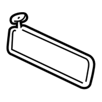 GM 15996703 Sunshade, Driver Side