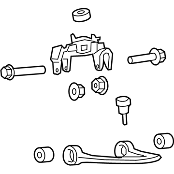 Cadillac 25849158 Upper Control Arm