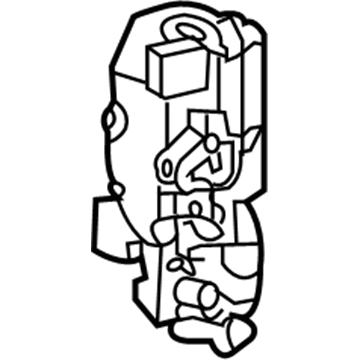 GM 15900264 Lock Actuator, Rear Passenger Side