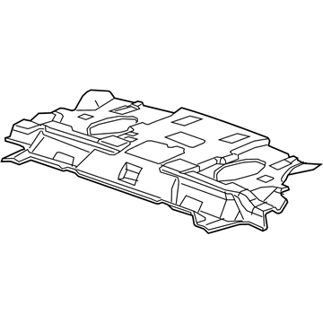 GM 84340929 Sound Absorber, Rear