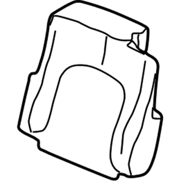 2005 Cadillac DeVille Seat Cushion Pad - 88957779