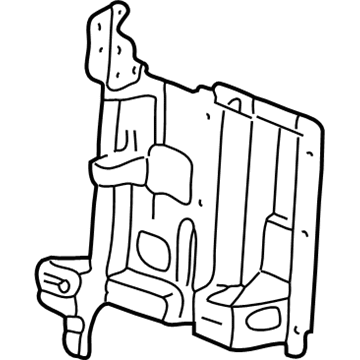 GM 15185627 Mount Panel, Passenger Side