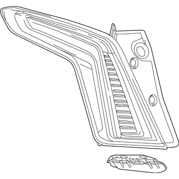 Cadillac Back Up Light - 84309760