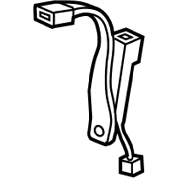 GM 12477768 Buckle, Front