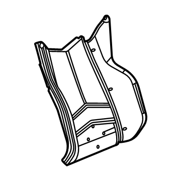 GM 84852489 Seat Back Pad, Front