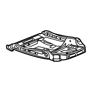GM 84902444 Cushion Frame, Front Passenger Side