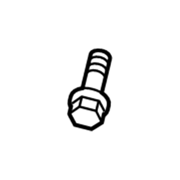 GM 92289841 Outer Belt Assembly Bolt