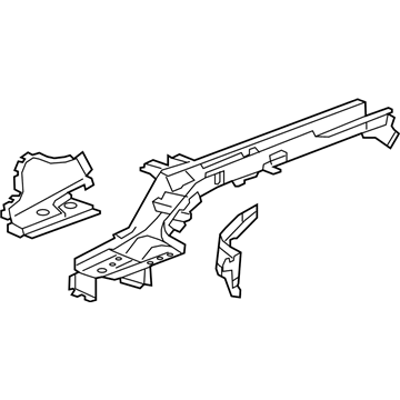 GM 20966016 Rail Assembly, Rear Passenger Side
