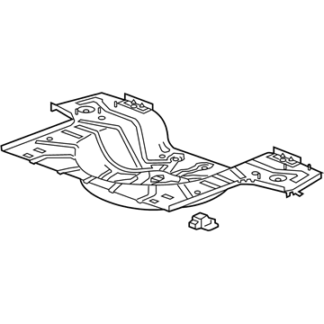 GM 22970520 Rear Floor Pan