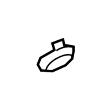 Saturn 15266175 Upper Center Pillar Trim Plug