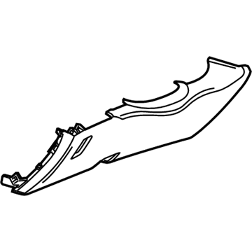 Cadillac 23227087 Knee Bolster
