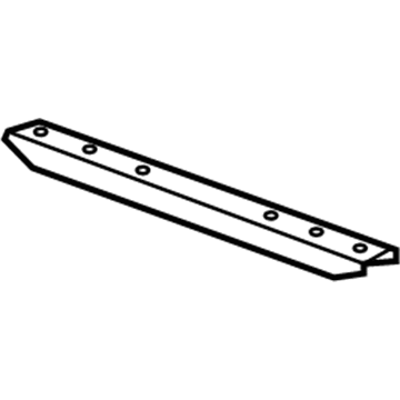 GM 13258290 Converter & Pipe Bracket