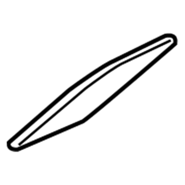 GM 20843929 Speaker Grille, Titanium, Driver Side