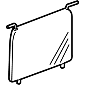 GM 20836012 Net, Rear Driver Side
