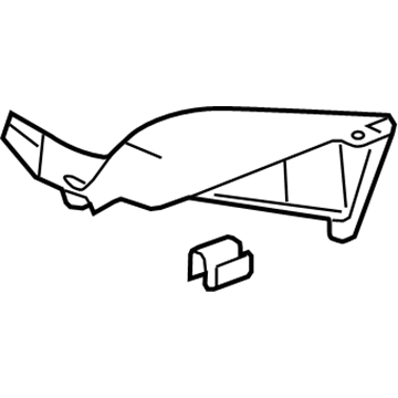 GM 95179629 Rear Sill Plate
