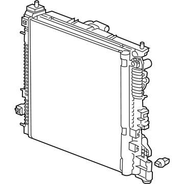 Cadillac XT6 Radiator - 85557760