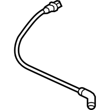 Chevy Equinox PCV Valve Hose - 12649214