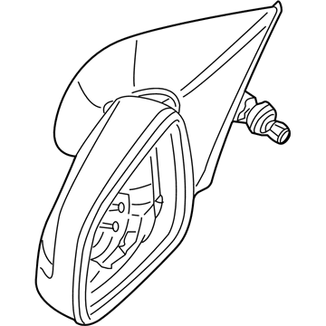 Saturn Side View Mirrors - 13253342