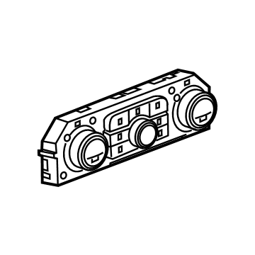 GM 84499500 Heater Control