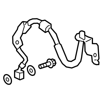 Chevy Silverado 1500 Hydraulic Hose - 86803653