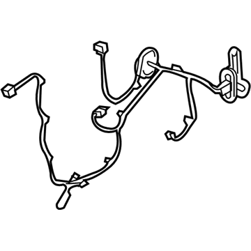 GM 22793713 Wire Harness, Rear Driver Side