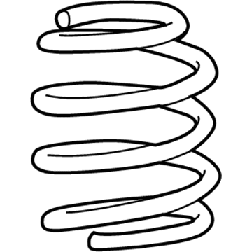 GM 42715331 Coil Spring, Front