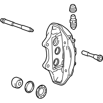Chevy Brake Caliper Repair Kit - 23399515