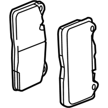 Chevy Brake Pad - 85148032