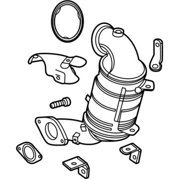 Chevy Trailblazer Catalytic Converter - 25204733