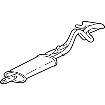 GMC C3500 Muffler - 15734398
