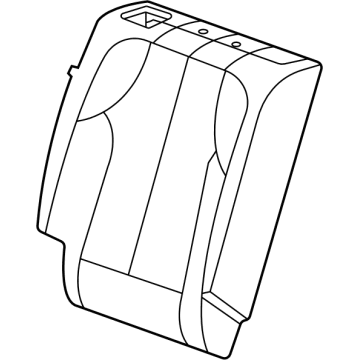 GM 85646281 Seat Back Cover, Black