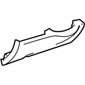 Cadillac 15856685 Knee Bolster