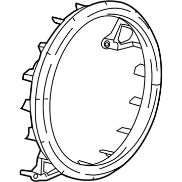 2022 Chevy Express 3500 Fan Shroud - 84243708