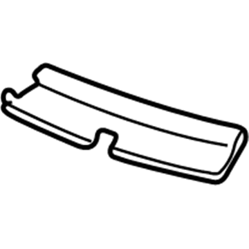 GM 15759571 Cowl Grille, Driver Side