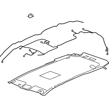 Buick 84074361 Headliner