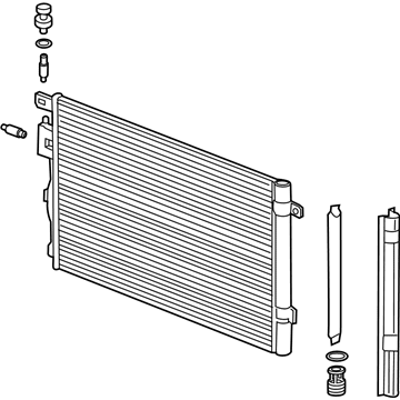 Buick A/C Condenser - 84690761