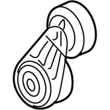 GM 12568172 Serpentine Tensioner, Passenger Side