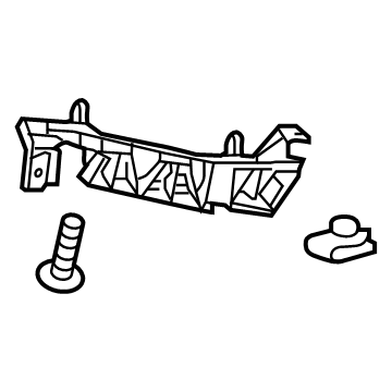 GM 84491228 Guide Bracket, Front Passenger Side