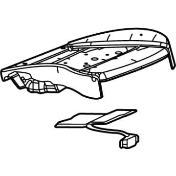 Cadillac Occupant Detection Sensor - 84950195
