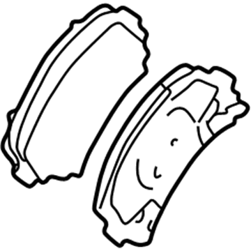 Cadillac 19242607 Brake Pads