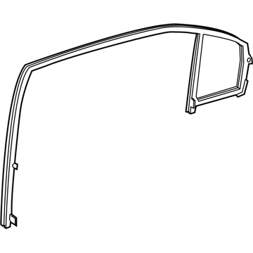 Chevy Volt Weather Strip - 22906079