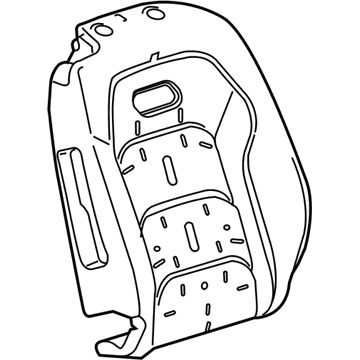 Chevy Seat Cushion Pad - 84064387