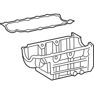 Chevy Equinox Oil Pan - 12597906