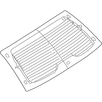 GM 10423011 Lift Gate Glass